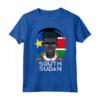 Sud Sudan, Sud Sudan Boy Men - Bandiera Maglietta Patriottica per Ragazzi e Uomini - Ideale per Compleanni o Natale
