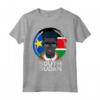 Sud Sudan, Sud Sudan Boy Men - Bandiera Maglietta Patriottica per Ragazzi e Uomini - Ideale per Compleanni o Natale