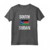 Sudan del Sud Bandiera Sud Sudanese South Sudan Maglietta - Leggera e Resistente - Ideale per Mostrare il Tuo Supporto