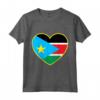 Sud Sudan Amore Maglietta - Orgoglioso di essere Sud Sudanese - Ideale per gli Appassionati del Sud Sudan