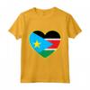 Sud Sudan Amore Maglietta - Orgoglioso di essere Sud Sudanese - Ideale per gli Appassionati del Sud Sudan