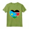 Sud Sudan Amore Maglietta - Orgoglioso di essere Sud Sudanese - Ideale per gli Appassionati del Sud Sudan
