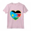 Sud Sudan Amore Maglietta - Orgoglioso di essere Sud Sudanese - Ideale per gli Appassionati del Sud Sudan