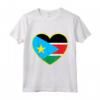 Sud Sudan Amore Maglietta - Orgoglioso di essere Sud Sudanese - Ideale per gli Appassionati del Sud Sudan