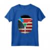 Sud Sudan Bandiera USA - USA Sud Sudan Zipper Maglietta con Mix Heritage Design - Grande Regalo per Uomini, Donne e Bambini