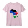Sud Sudan Bandiera Africa - Silhouette del Continente - Maglietta per Orgogliosi e Patriottici Sud Sudan - Mostra le tue Radici