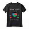 Sud Sudan Is Calling and I Must Go - Camicia con Bandiera del Sud Sudan - Abbigliamento Patriottico per Uomo e Donna