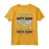 Trasferimento dal Sud Sudan - Ragazza Orgogliosa del Sud Sudan - T-shirt Patriottica per Donne e Ragazze - Ideale come Regalo