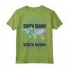Trasferimento dal Sud Sudan - Ragazza Orgogliosa del Sud Sudan - T-shirt Patriottica per Donne e Ragazze - Ideale come Regalo