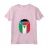 Donna Sud Sudan Italia Bandiera Sud Sudan Italiano Zipper Maglietta con Collo a V - Regalo per Mezzo Sud-Sudanese e 1/2 Italiano