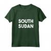 Donna Sudan del Sud - Maglietta con Collo a V Ideale per Regalo Uomo e Donna - Perfetta per Anniversario, Compleanno o Natale