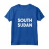 Donna Sudan del Sud - Maglietta con Collo a V Ideale per Regalo Uomo e Donna - Perfetta per Anniversario, Compleanno o Natale