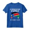 Bandiera del Sud Sudan Appelle et Je Dois Partir - Maglietta Calcio e Viaggio del Sudan del Sud - Idee Regalo e Cadeau Humour