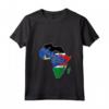 Donna Bandiera del Sud Sudan in Africa Mappa Battito Cardiaco Amore Sud Sudan Maglietta con Collo a V - Orgoglio Africano - Acquista online!