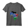 Donna Bandiera del Sud Sudan in Africa Mappa Battito Cardiaco Amore Sud Sudan Maglietta con Collo a V - Orgoglio Africano - Acquista online!