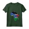 Donna Bandiera del Sud Sudan in Africa Mappa Battito Cardiaco Amore Sud Sudan Maglietta con Collo a V - Orgoglio Africano - Acquista online!