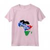 Donna Bandiera del Sud Sudan in Africa Mappa Battito Cardiaco Amore Sud Sudan Maglietta con Collo a V - Orgoglio Africano - Acquista online!