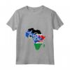 Donna Bandiera del Sud Sudan in Africa Mappa Battito Cardiaco Amore Sud Sudan Maglietta con Collo a V - Orgoglio Africano - Acquista online!