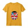 Donna Sud Sudan Bandiera britannica - Sud Sudan Gran Bretagna UK Zipper Maglietta con Collo a V - Cuore del Sud Sudan britannico - Ideale per Mostrare Orgoglio e Apprezzamento