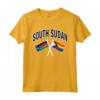 Sud Sudan & Rainbow Pride - Bandiera Orgogliosa del Sud Sudan Maglietta - Inclusività e Uguaglianza per la Comunità LGBTQ+