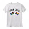 Sud Sudan & Rainbow Pride - Bandiera Orgogliosa del Sud Sudan Maglietta - Inclusività e Uguaglianza per la Comunità LGBTQ+