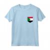 Bandiera del Sud Sudan - Orgoglio Sud Sudanese - T-shirt con Tasca Stampata - Ideale per Regalo Personalizzato e Supporto Sportivo