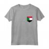 Bandiera del Sud Sudan - Orgoglio Sud Sudanese - T-shirt con Tasca Stampata - Ideale per Regalo Personalizzato e Supporto Sportivo