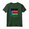 Sud Sudan - Maglietta Vintage con Bandiera del Sud Sudan - Ideale Regalo per Uomini, Donne e Bambini del Sud Sudan