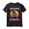 Sudan Queen - Maglietta Africana con Bandiera del Sudan per Donne e Ragazze - Ideale per Regali di Compleanno o Natale