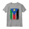 Sud Sudan Bandiera - Maglietta Amore per il Sud Sudan - Regalo Patriottico per Compleanni e Viaggi