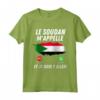 Bandiera Sudan Appelle et Je Dois Partir Maglietta - Idee Regalo Sudan - Maglia Viaggio Sudanese per Veri Appassionati