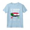 Bandiera Sudan Appelle et Je Dois Partir Maglietta - Idee Regalo Sudan - Maglia Viaggio Sudanese per Veri Appassionati