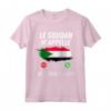 Bandiera Sudan Appelle et Je Dois Partir Maglietta - Idee Regalo Sudan - Maglia Viaggio Sudanese per Veri Appassionati