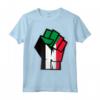 Bandiera del Sudan - Maglietta patriottica del Pugno del Sudan - Ideale per Espatriati e Tifosi del Calcio Sudanese - Libertà Pace Giustizia