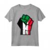 Bandiera del Sudan - Maglietta patriottica del Pugno del Sudan - Ideale per Espatriati e Tifosi del Calcio Sudanese - Libertà Pace Giustizia