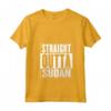 Donna Sudan - Maglietta con Collo a V Straight Outta Sudan - Ideale come Souvenir dal Sudan