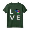 Bandiera del Sud Sudan - Amore per il Continente Africa - Maglietta Patriottica per Sud Sudan - Ideale come Regalo