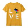 Bandiera del Sud Sudan - Amore per il Continente Africa - Maglietta Patriottica per Sud Sudan - Ideale come Regalo