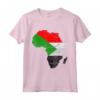 Sudan Bandiera Africa Continente Silhouette - Maglietta Regalo per Sudans - Esibisci le Radici del Sudan