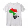 Sudan Bandiera Africa Continente Silhouette - Maglietta Regalo per Sudans - Esibisci le Radici del Sudan