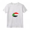 Donna Bandiera del Sudan - Maglietta con Bacio Baciare Bocca - Regalo per Sudans - Acquista Online
