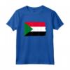 Bandiera del Sudan Maglietta - Leggera e Taglio Classico - Ideale per Mostrare l'Orgoglio per il Sudan