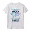 Trasferimento dal Sudan - Ragazza orgogliosa dal Sudan Maglietta - Regalo patriottico per donne sudanesi