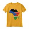 South Sudan Flag Africa Continent Silhouette - Patriotic South Sudan Roots Maglietta - Great Gift Idea