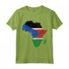 South Sudan Flag Africa Continent Silhouette - Patriotic South Sudan Roots Maglietta - Great Gift Idea