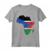South Sudan Flag Africa Continent Silhouette - Patriotic South Sudan Roots Maglietta - Great Gift Idea