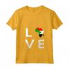 Donna Bandiera del Sudan - Maglietta con Silhouette dell'Africa - Ideale per Esprimere l'Amore per il Continente - Acquista Online