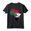 Bandiera Sudanese in Africa - Maglietta Battito Cardiaco Amo il Sudan - Orgoglio Africano e Radici Africane