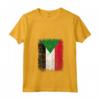 Donna Sudan Bandiera Sudan - Maglietta Amore per il Sudan con Collo a V - Ideale per Regali di Compleanno o per Mostrare il Tuo Sostegno alla Nazionalità Sudanese