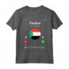 Maglia Sudan Is Calling and I Must Go - Sudan Flag Maglietta - Ideale come Souvenir o per Mostrare il Patriottismo